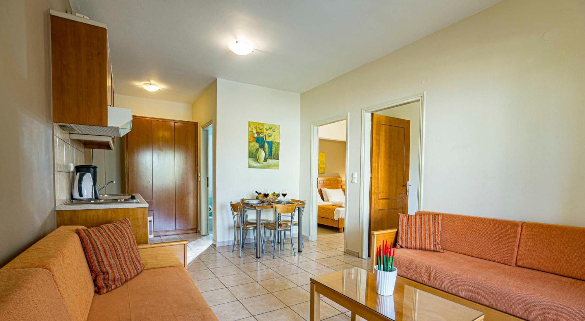 Helios Apartments Kato Daratso Phòng bức ảnh